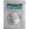 Image 1 : 1887-S MORGAN DOLLAR ICG MS62 NICE!