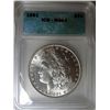 Image 1 : 1891 MORGAN DOLLAR ICG MS63 NICE!