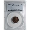 Image 1 : 1909-S-VDB LINCOLN ONE CENT PCGS XF-AU45, EST. $1180.00-$1250.00