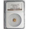 Image 1 : 1912 CANADA TOKEN BRITISH COLUMBIA GOLD NGC MS65 VERY RARE