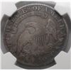 Image 3 : 1823  Bust half $ O-103  NGC VF  environ dmg