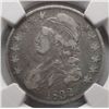 Image 2 : 1832 sm ltrs  Bust half $ O-122  NGC VF obv dmg