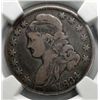 Image 2 : 1834 lg date sm ltrs  Bust half $ O-105  NGC VF obv dmg