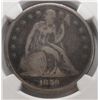 Image 2 : 1859O  Seated $  NGC  VF clnd