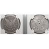 Image 3 : 1886S  NGC AG clnd  and 1893CC NGC G dmg Morgan $