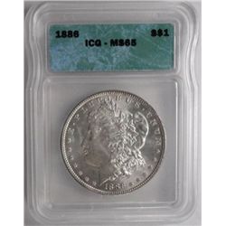 1886  Morgan $  ICG65