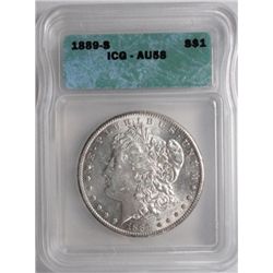 1889S  Morgan $  ICG58