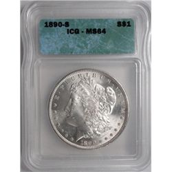 1890S  Morgan $  ICG64