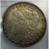 Image 2 : 1878 7F MORGAN DOLLAR ICG MS64 RAINBOW COLORS!