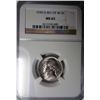 Image 1 : 1939-D REVERSE OF 40 JEFFERSON NICKEL NGC MS65