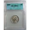 Image 1 : 1934 BUFFALO NICKEL ICG MS-64