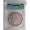 Image 1 : 1886 MORGAN DOLLAR ICG MS65 GEM, COLOR OBV!