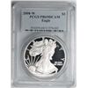 Image 1 : 2008-W AMERICAN SILVER EAGLE, PCGS PR69 DCAM, WITH ORIGINAL BOX AND CERTIFICATE