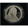 Image 2 : BENJAMIN FRANKLIN FOUNDING FATHER  PROOF COMMEM. SILVER DOLLAR