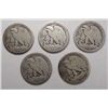 Image 2 : 5  1921S  Walker half $  weak dates