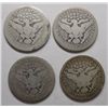 Image 2 : 4  1914S  Barber quarters  borderline good