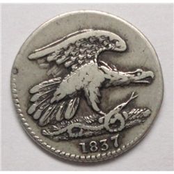 1837  Feuchtwanger cent  Fine