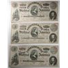 Image 1 : 3 1864  $100 Confederate XF +