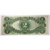 Image 2 : 1917  $2  US legal tender note  XF/AU