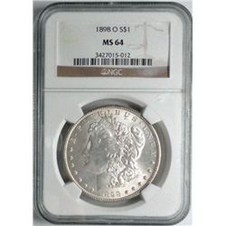 1898O  Morgan $  NGC64
