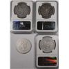 Image 2 : 3   1903S  Morgan $  NGCgood dmg-VG clnd-fine scratched