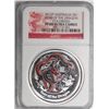 Image 1 : 2012P Australia year of dragon colorized  NGC PF69 UC