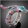 Image 1 : GT0522120036 Multicolor Crystal Snake / Serpent Design