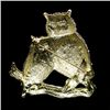 Image 2 : Gorgeous Pink Swarovski Crystal and Enamel Owl Brooch