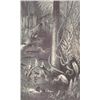 Image 1 : ~A Florida Swamp~ MATTED PRINT from a collection of rar