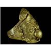 Image 2 : Bronze Garuda Kroot Thai Amulet Myth Ring