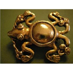 Alva Museum Replica Frog brooch