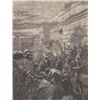 Image 1 : ORIGINAL Antique PRINT scene-WAR IN ANCIENT TIMES