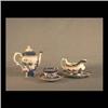 Image 1 : Booths "Real Old Willow" china. Ten cups and saucers, creamer, two  6" bowls, three 10" plates, elev