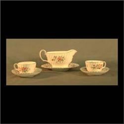 Mintons Marlow china. Eight cups and saucers, gravy, and nine bread  and butter plates. $100-200