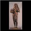 Image 1 : Picault bronze pharoah figure mounted on a bronze platform which  was attached to a larger base. Pha