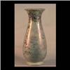 Image 1 : Weller frosted matte vase. Blue-green, unmarked. 9 1/2" tall $100-200