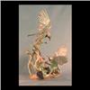 Image 1 : Boehm bird figure. Horned lark. #400-25l, signed. 19 1/2" h $2500-3000