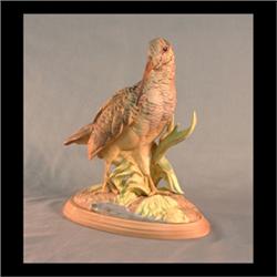 Boehm bird figure. Woodcock. #413d, signed.                       10 1/2" tall $800-1000