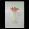 Image 1 : Burmese flower form vase. 6 1/8"h x 3 1/4"d $100-200
