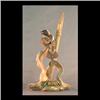 Image 1 : Boehm bird figure. Bobolink. #473, signed. 15" tall $800-1000