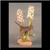 Image 1 : Boehm bird figure. Cat bird and hyacinth. #483, signed. 14 1/2" tall $600-800