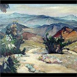 Oil on canvas. Landscape. Henry Keller. Framed. 15 1/4" X 19 1/4" $300-500