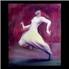 Image 1 : Oil on canvas. Dancing figure. Albert Carman. 24" x 20" $100-200