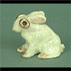 Overbeck pink rabbit. 1 1/2" X 1 1/2" $400-500