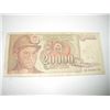 Image 1 : 1987 YUGOSLAVIA 20000 DINARA NOTE *EXTREMELY 20000 NOTE GOOD GRADE*!!