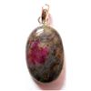 Image 1 : Natural 10.78 g Semi Precious .925 Sterling Pendant