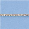 Image 2 : Genuine 16" 14k  Gold-Yellow  1.3m Hallow DC Chain 0.7g