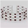 Image 2 : Genuine Vintage Design  24.85 ctw Ruby Bracelet  14K