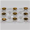 Image 1 : Genuine Vintage Design  19 ctw Citrine Bracelet  14K