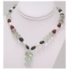 Image 1 : NATURAL 306.20 CTW PEARL  RUBY AND MIXED SEMI-PRECIOUS